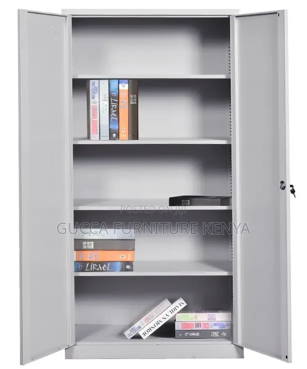 Cabinets:2-Door Modern Rectangular Steel Data Cabinet