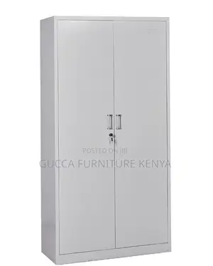Cabinets:2-Door Modern Rectangular Steel Data Cabinet