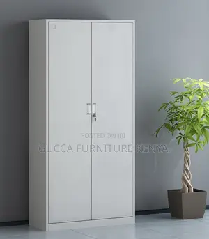 Cabinets:2-Door Modern Rectangular Steel Data Cabinet