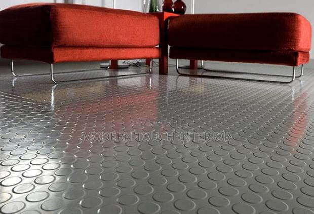 Long-Lasting Coin Rubber Mat