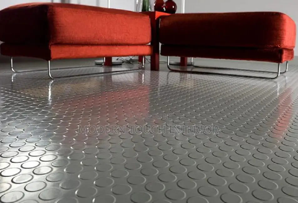 Long-Lasting Coin Rubber Mat
