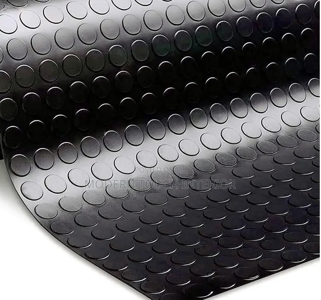 Long-Lasting Anti-Slip Coin Rubber Carpets