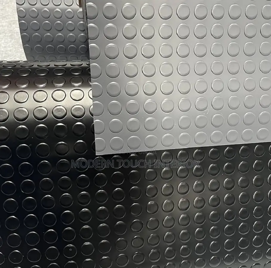 Coin Rubber Carpets With Durable, Non-Skid Surface