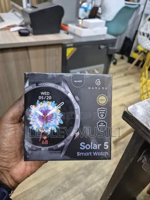 Haylou Solar 5 Smartwatch Black