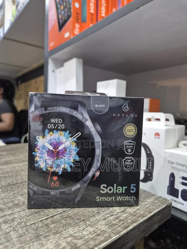 Haylou Solar 5 Smartwatch Black - thumbnail 2
