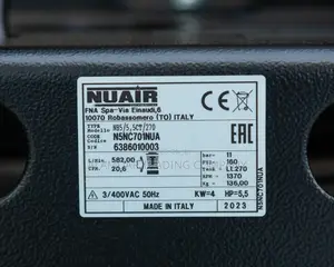 270L Electric Compressor Italy