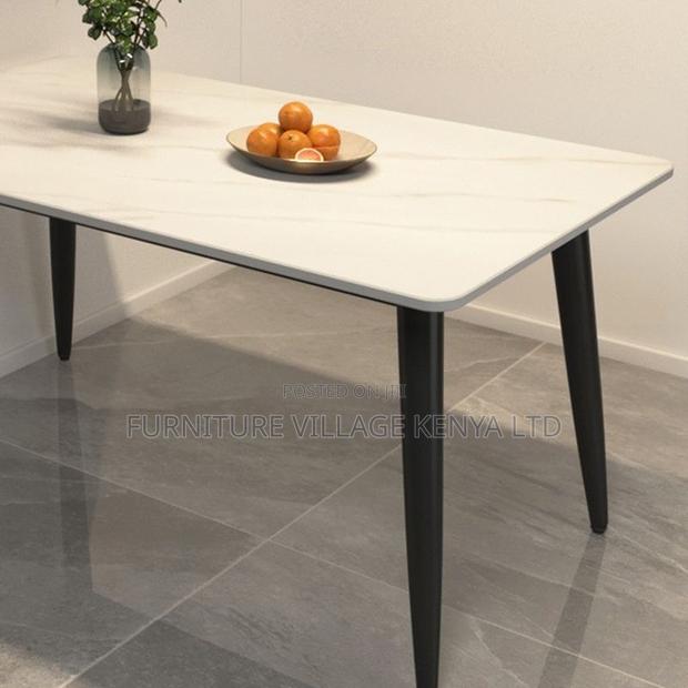 Dining Set: Rectangular Dining Table With 4 Seats - thumbnail 4