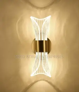Modern LED Gold Wall Bracket Light Tricolour Kj9m