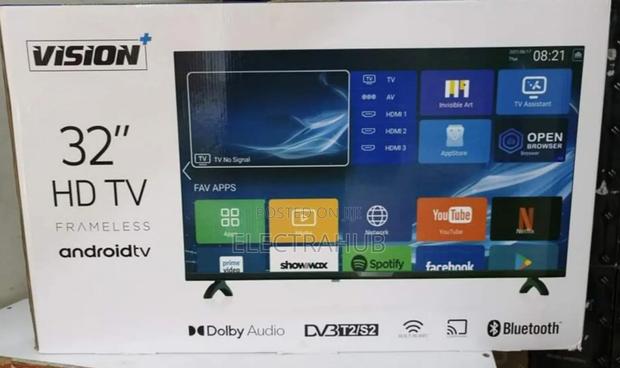 Vision Plus 32 Inch Smart Android TV New Sealed in a Shop - thumbnail 2