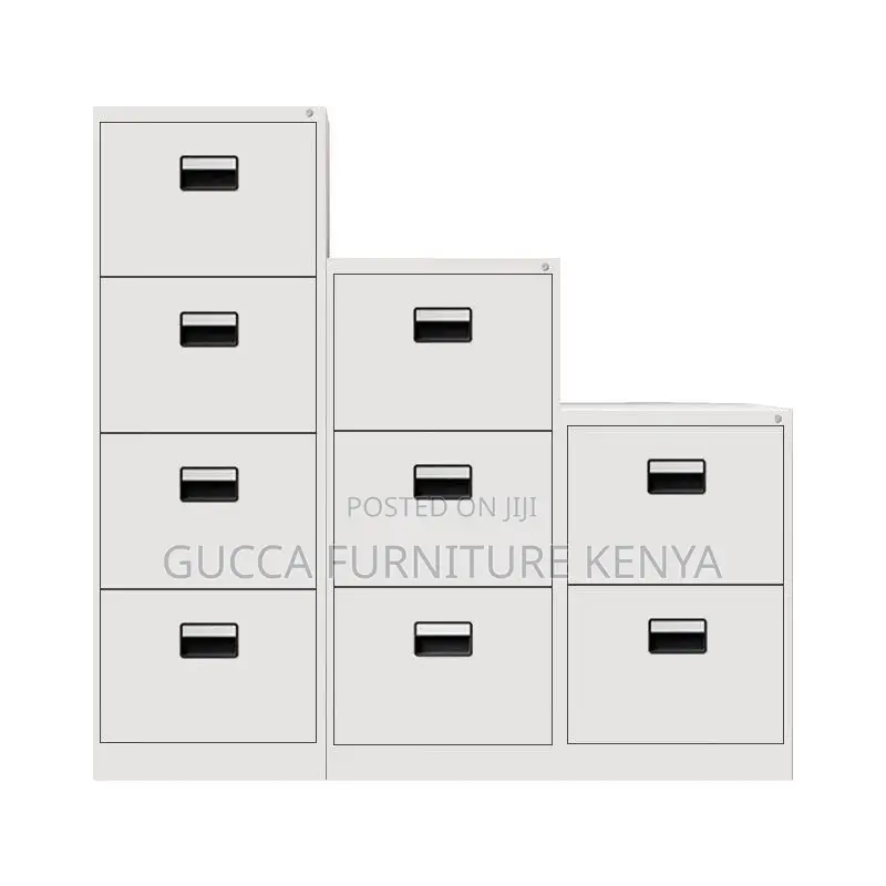 Cabinets: Office Vertical 4-Drawer Steel Storage Cabinet