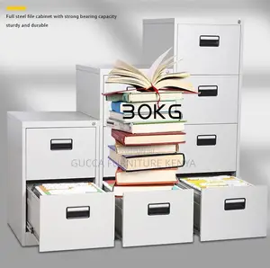 Cabinets: Office Vertical 4-Drawer Steel Storage Cabinet