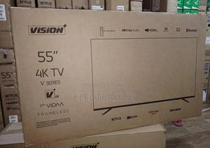 Vision Plus 55 Inch Smart Vidaa Frameless TV New Sealed - thumbnail 2