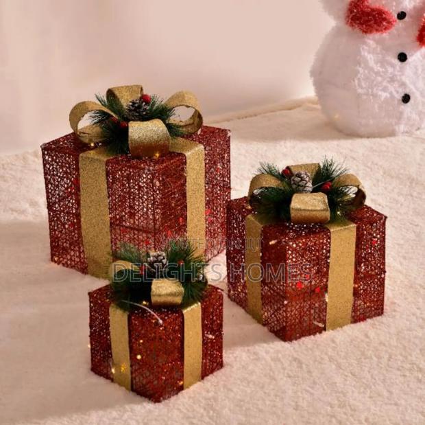 3pcs Set Lighted Gift Box* - thumbnail 2