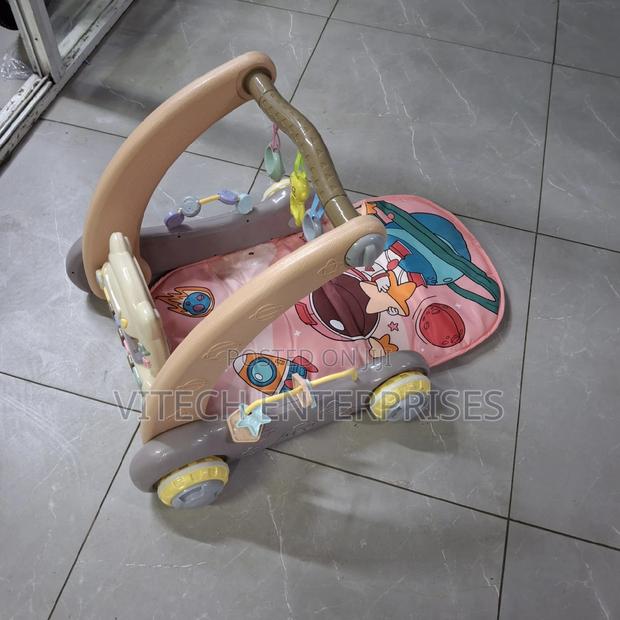 Push Walker With Piano Mat Play Mat - main view