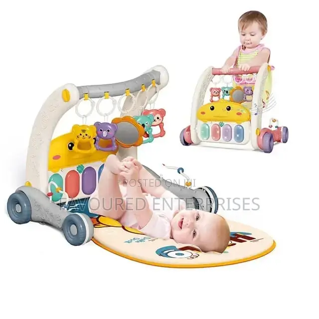 Push Walker With Piano Mat