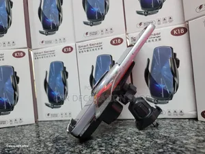 Smart Sensor Phone Holder With Wireless Charger
