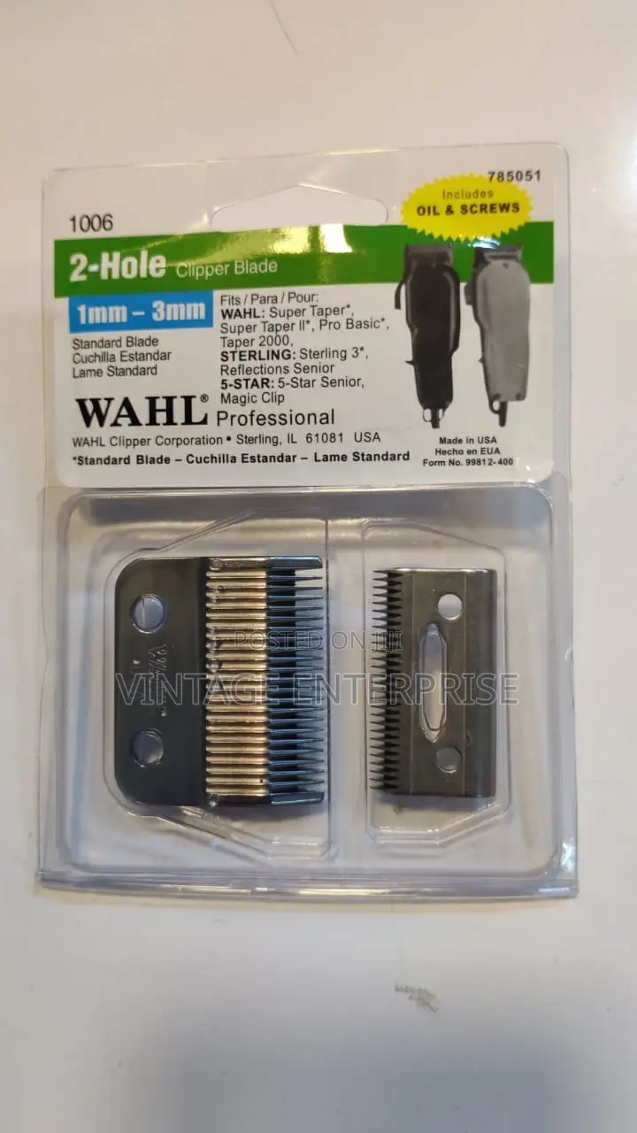 Wahl Blade With Oil*
