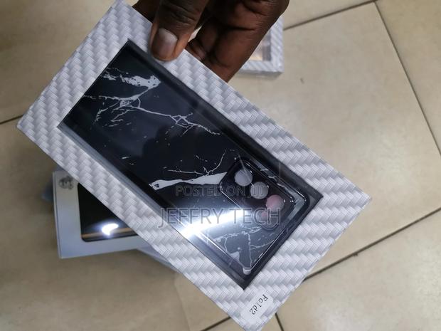 Plating Painted Glass Phone Case for Galaxy Z Fold 2-Black - thumbnail 3