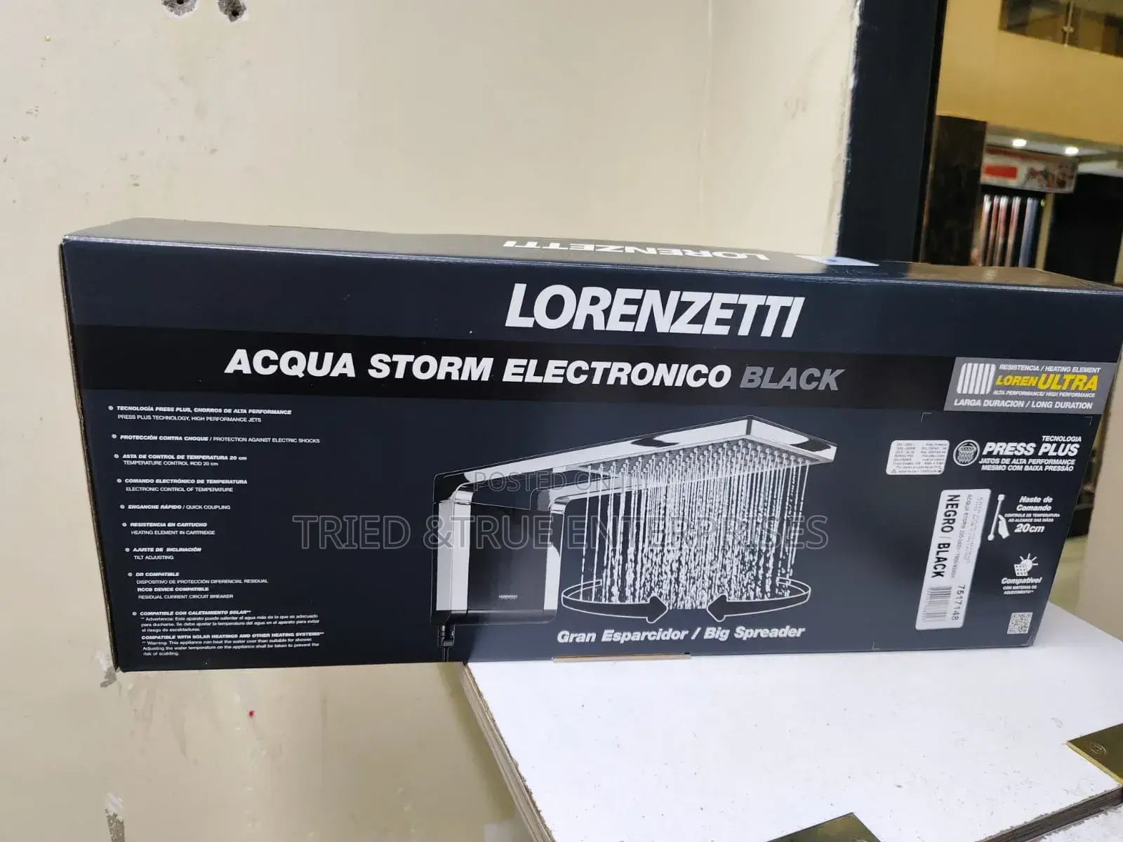 Aqua Storm Electronico Black Tfe8j