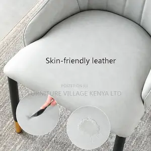 Dining Chairs: 2 Seat Faux Leather Home Chair
