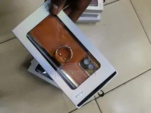 Electroplated Leather Case for Galaxy Z Fold2-Brown