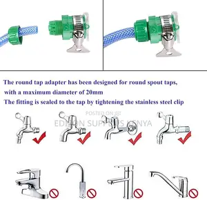 Tap Connector for Hose Pipe Connectors Universal Garden Tap Adapter