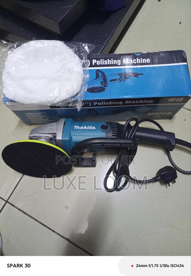 Polishing Machine - main view