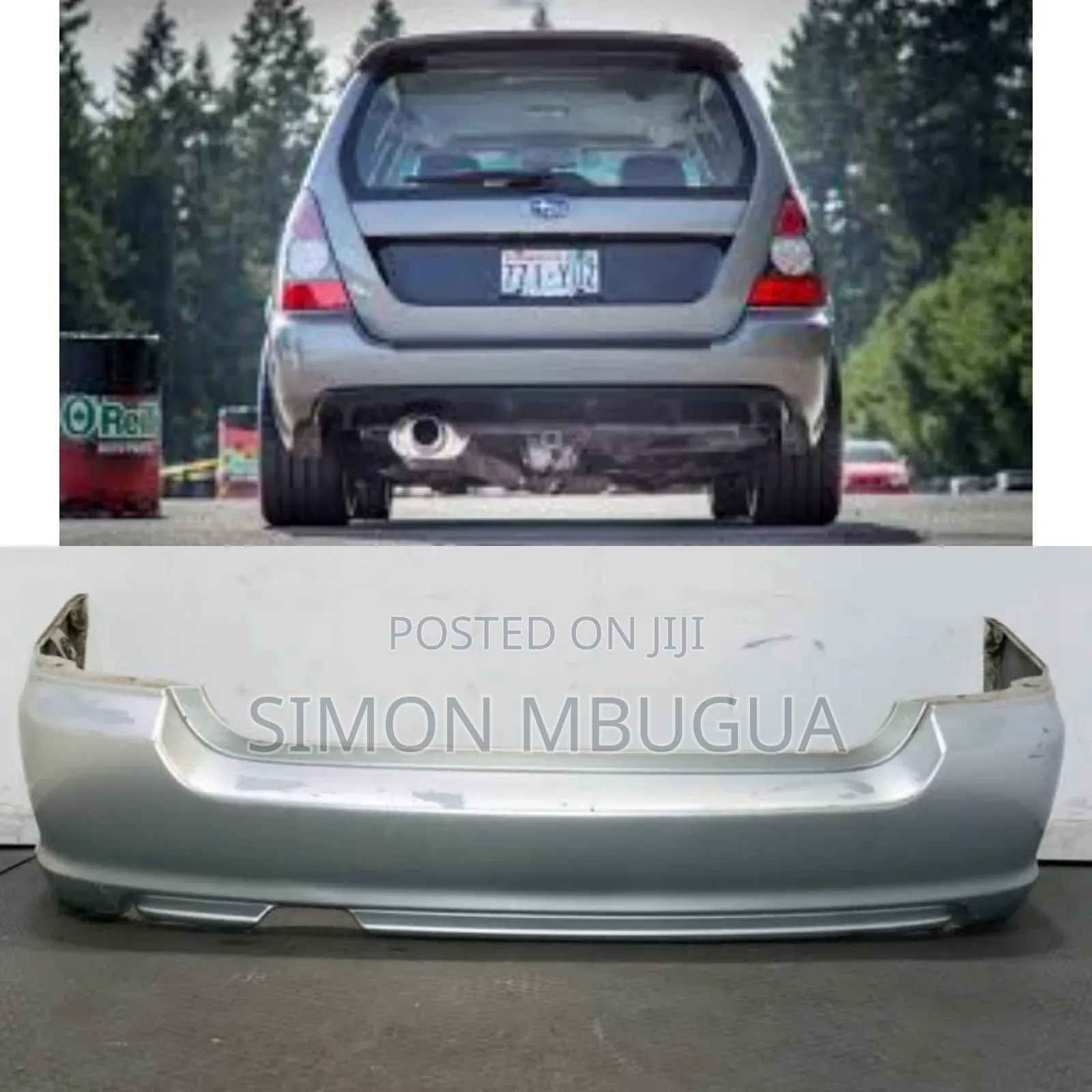Subaru Forester SG9 Rear Bumper