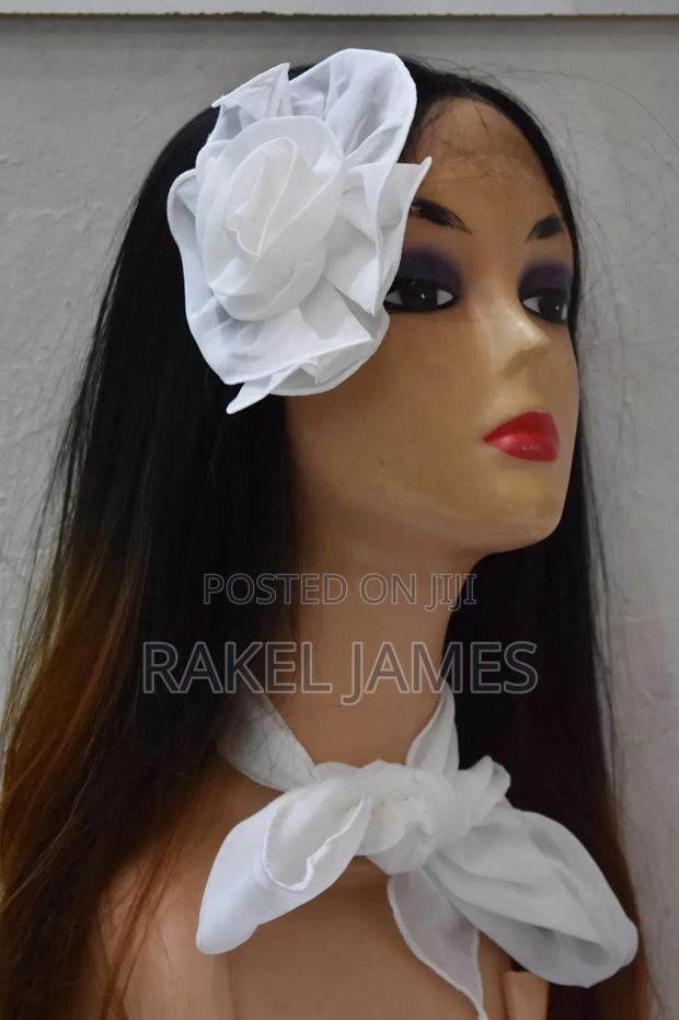 Ladies White Scarves - main view