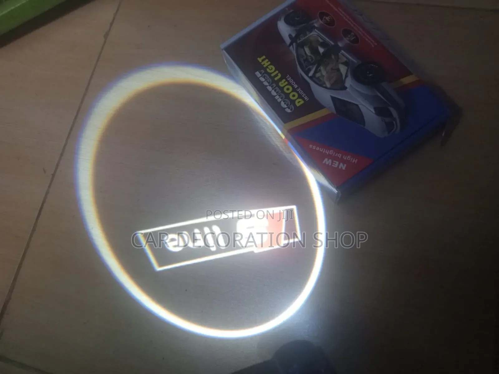 S Line Door Logo Lights 2pcs