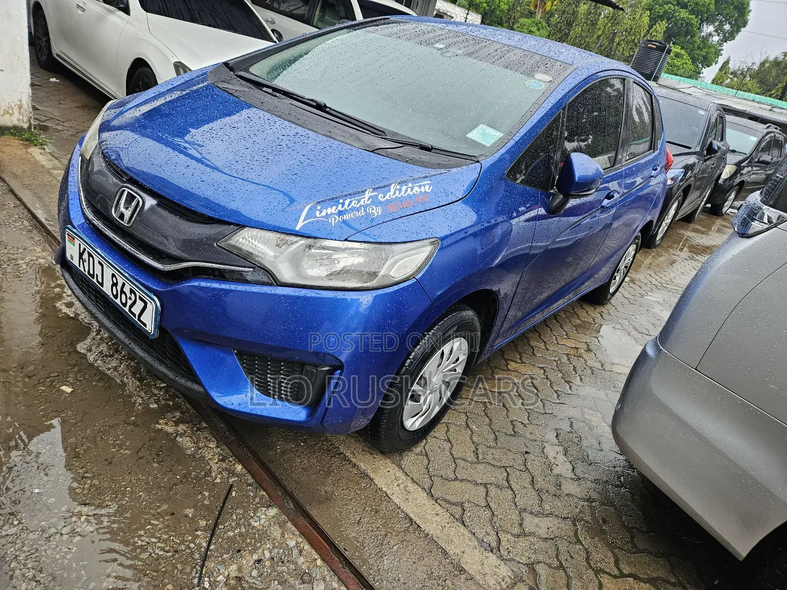 Honda Fit 2015 Blue