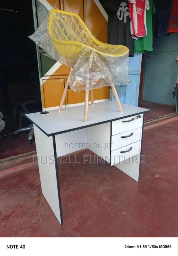 Study Office Desk Mesh Eames Stool