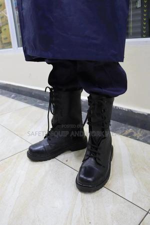 Security Guard Boots Black Leather - thumbnail 2