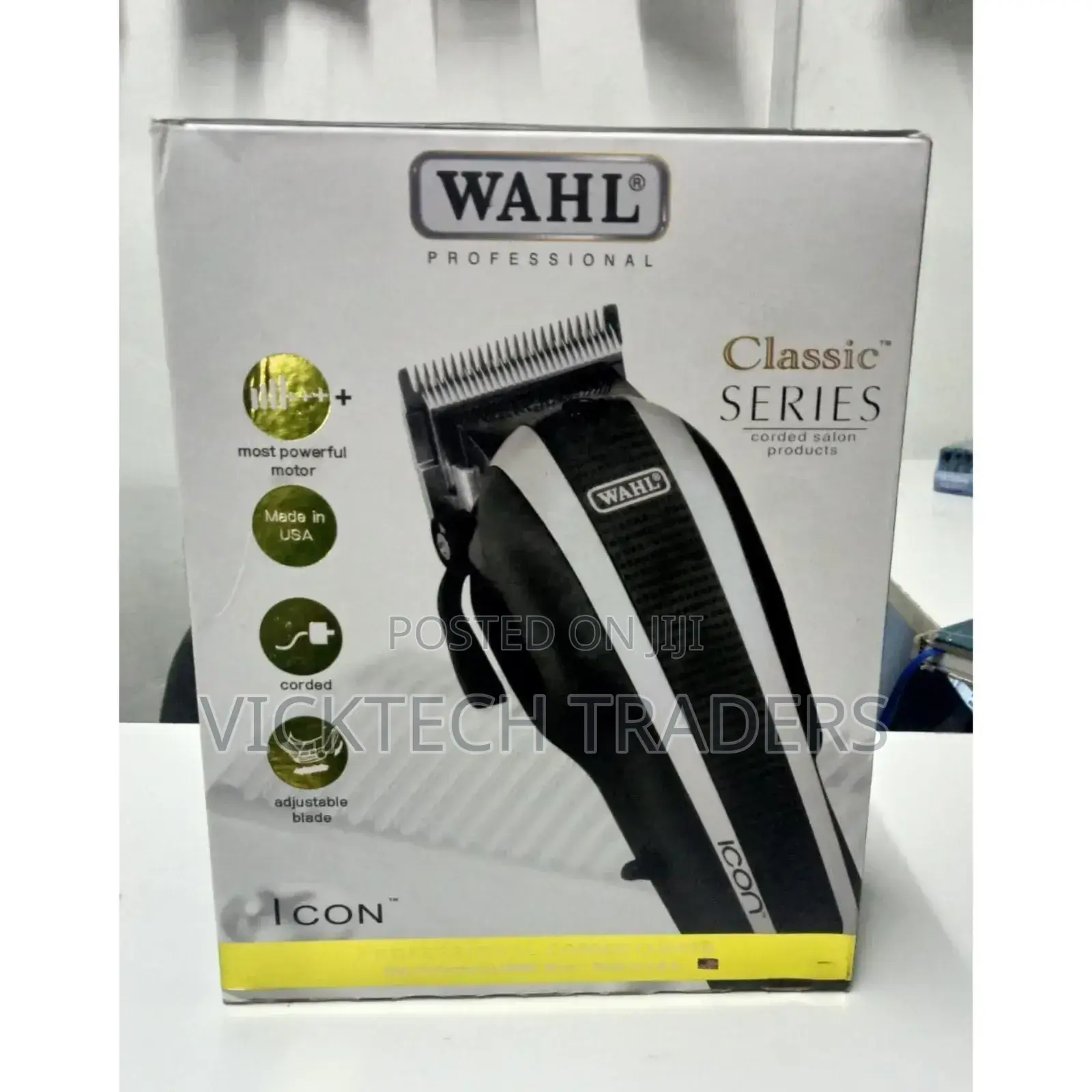 Shaving Machine!Wahl Classic Icon (Black)