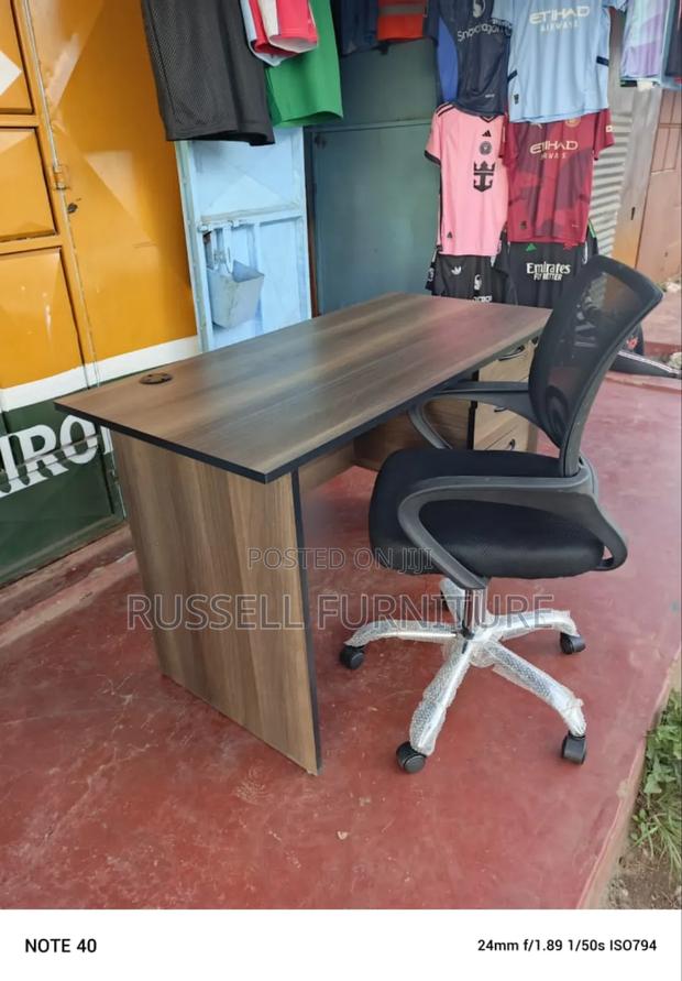 Mesh Office Chair and Study Table