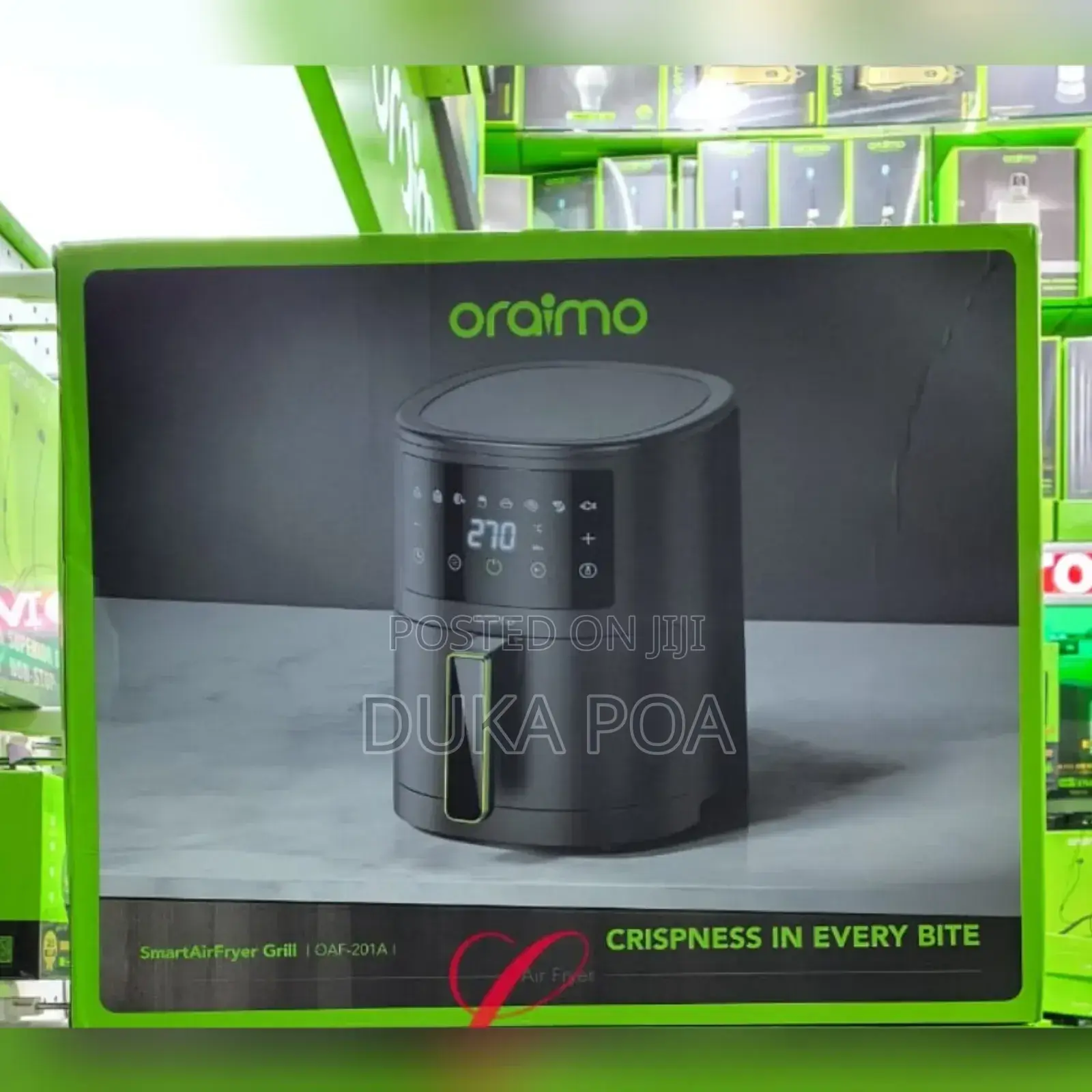 Airfryer,Oraimo Smart Air Fryer Grilltouch Control