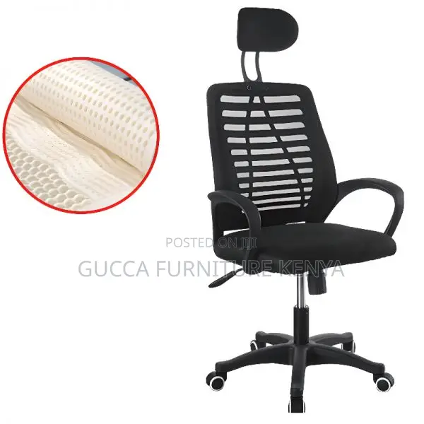 Office Chairs: Ergonomic Comfortable Headrest Study Chair