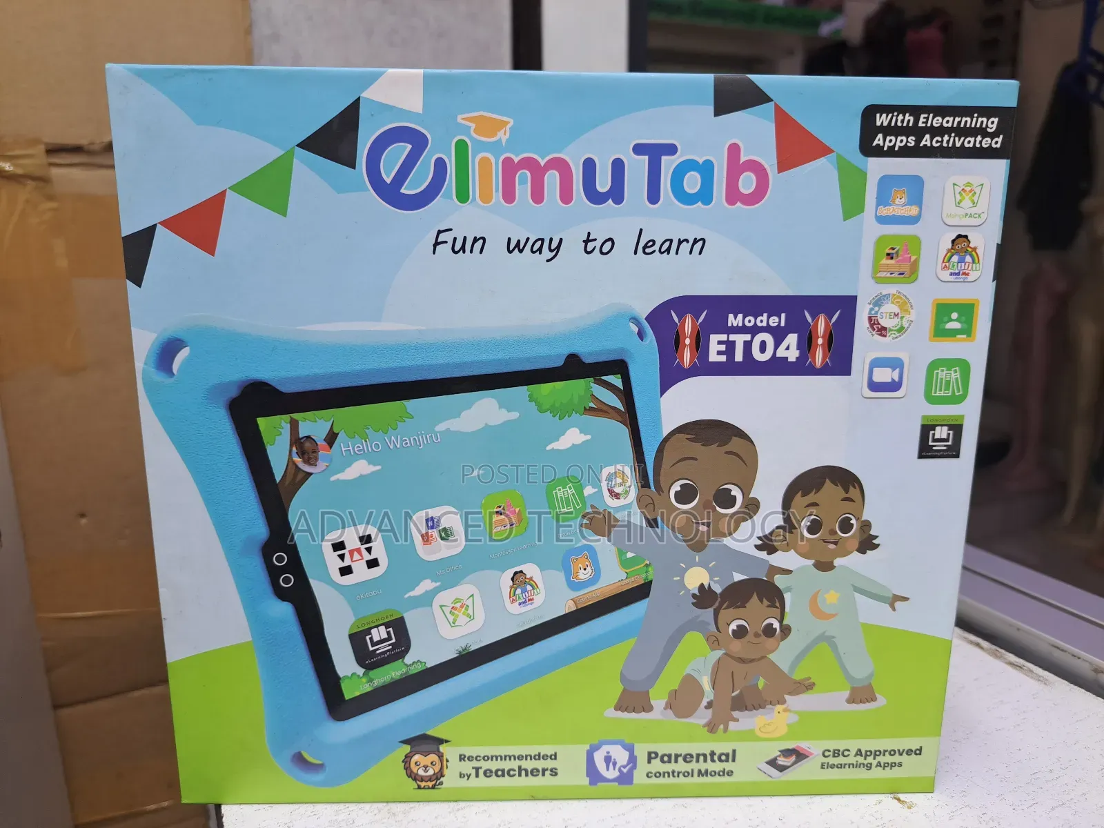 New Elimutab ET04 16 GB Blue