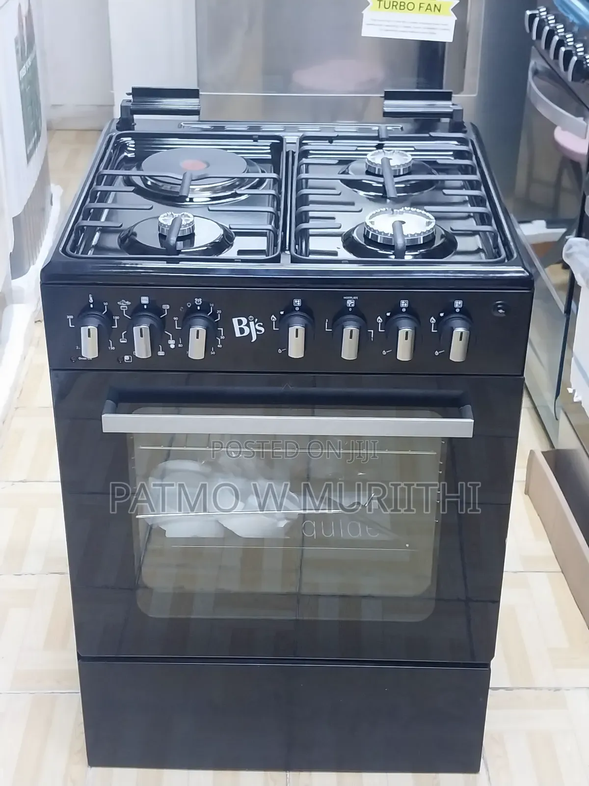 Standing Cooker, Bj's Standing Cooker 60×60 3+1,Black