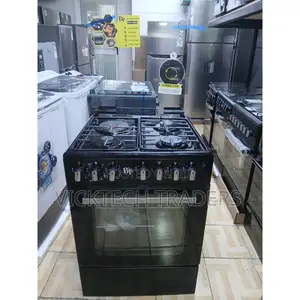 Cooker 3gas+1electric BJS Standing,Black With Electric Oven