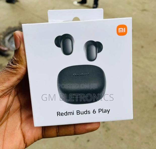 Original Redmi Buds 6 Play- Black. - thumbnail 2