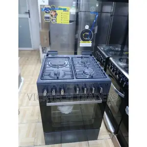 Cooker//Bjs Grey 3gas + 1electric Hotplate