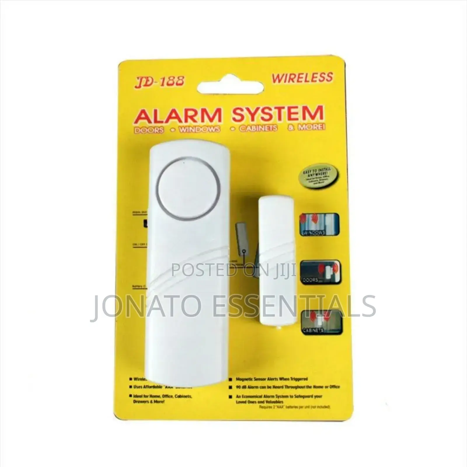 Wireless Magnetic Door/ Window Open/Close Sensor Detector