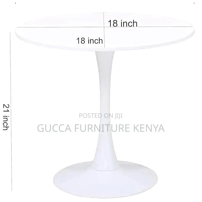 Dining Tables: Mid-Century Round Pedestal Dining Table