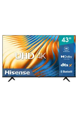 Hisense 43" A6 SERIES Vidaa UHD Frameless and Smart Tv