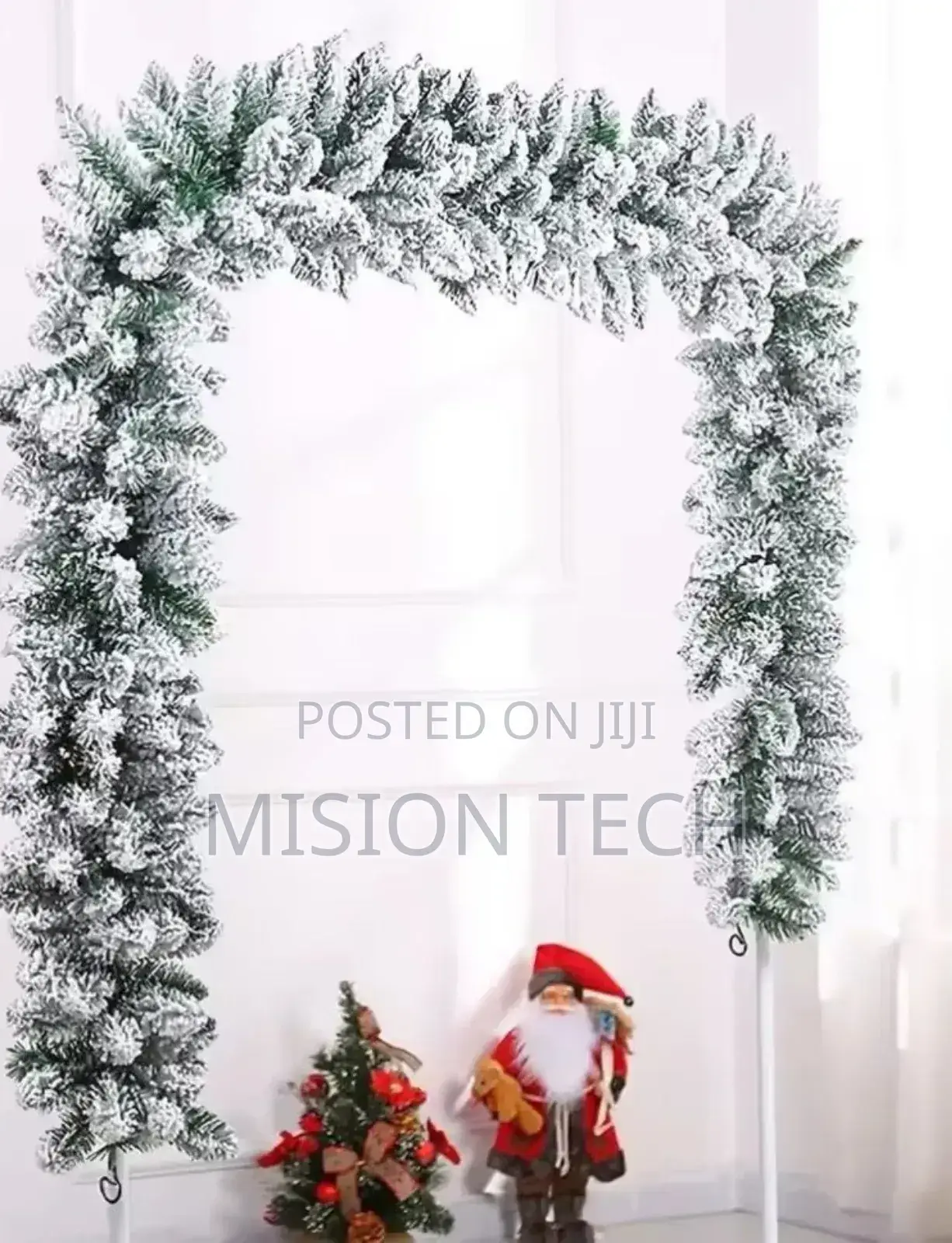 *2.7meters Christmas Snow Flocked Garland