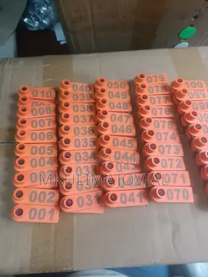 Numbered (001-100) Ear Tags New