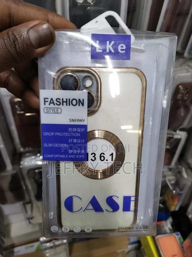 iPhone 13 Case With Camera Lens Protector and Magsafe-Clear - main view