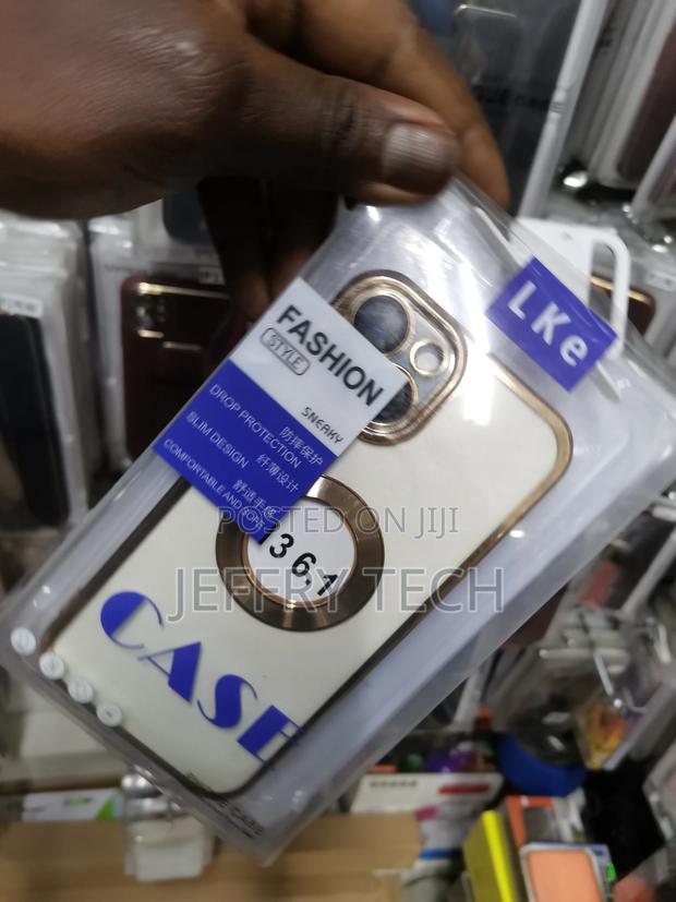 iPhone 13 Case With Camera Lens Protector and Magsafe-Clear - thumbnail 3