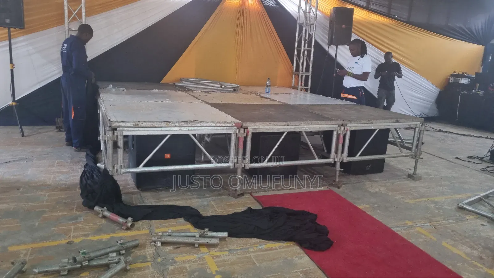 Stage Tables,Truss, Lighting for Hire and Sales